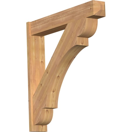Ekena Millwork Olympic Smooth Craftsman Outlooker, Western Red Cedar, 7 1/2"W x 44"D x 44"H OUT08X44X44OLY04SWR